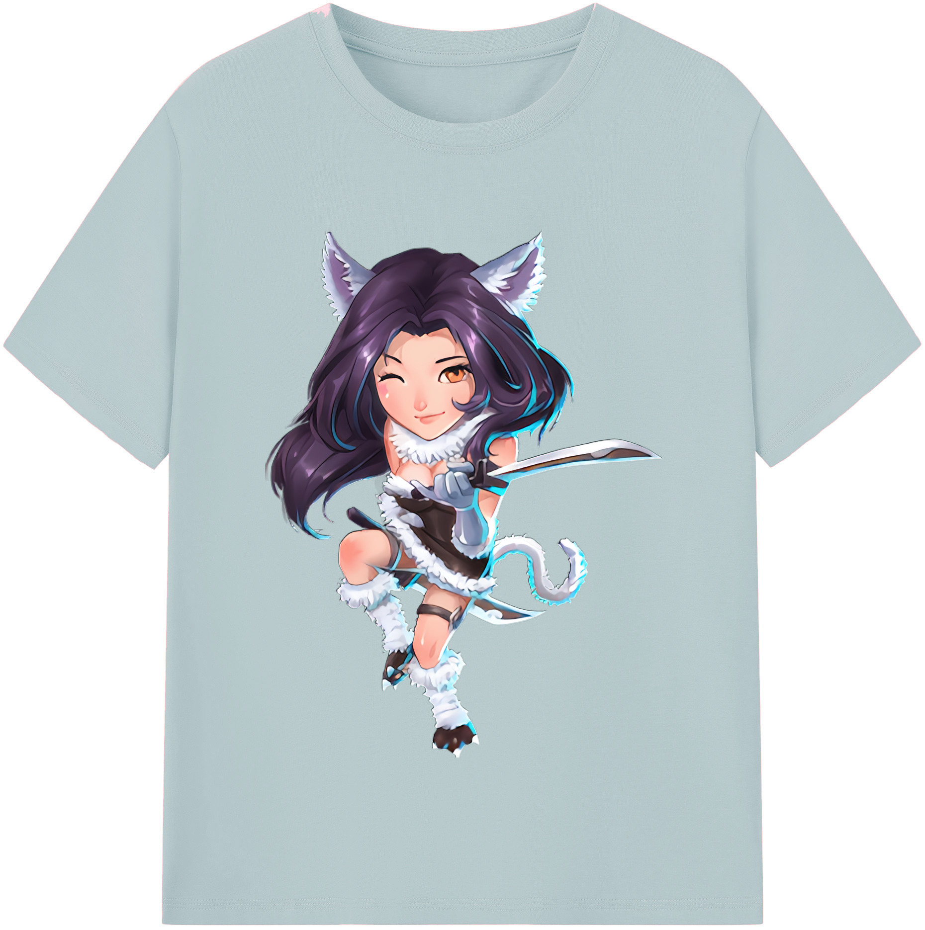 リーグ・オブ・レジェンド League of Legends LOL 綿100％半袖Tシャツ（フロントプリント）